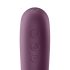 Satisfyer Dual Kiss - 2-in-1, vaginale en clitoris vibrator (paars)