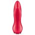 Satisfyer Rotator Plug 1 - parelvormige anale vibrator (rood)