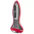 Satisfyer - anaal vibrator met bolletjes - siliconen - rood