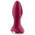 Satisfyer Rotator Plug 2 - oplaadbare anale vibrator met kralen - rood