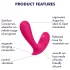 Satisfyer Top Secret - app-gestuurde vibrator (roze)