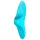 Satisfyer Teaser - oplaadbare waterdichte vinger vibrator - turquoise