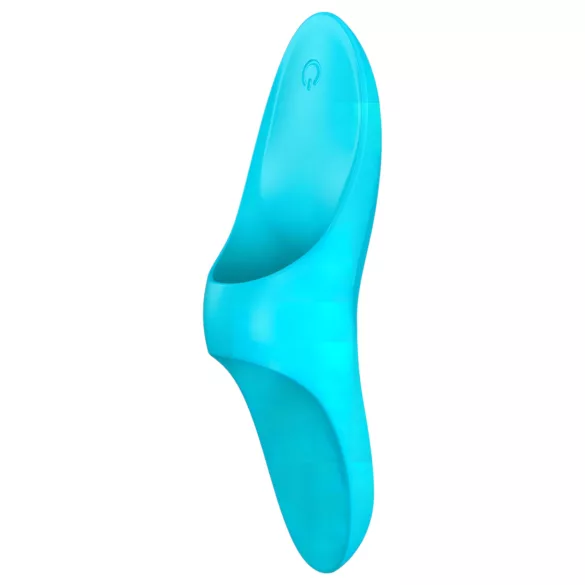 Satisfyer Teaser - oplaadbare waterdichte vinger vibrator - turquoise