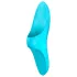 Satisfyer Teaser - oplaadbare waterdichte vinger vibrator - turquoise