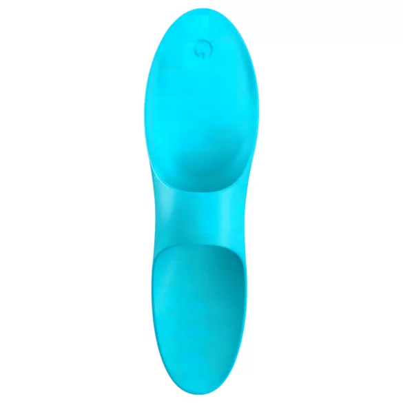 Satisfyer Teaser - oplaadbare waterdichte vinger vibrator - turquoise