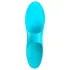 Satisfyer Teaser - oplaadbare waterdichte vinger vibrator - turquoise