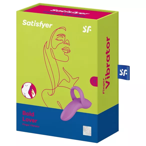 Satisfyer Bold Lover - oplaadbare, waterdichte vinger-vibrator (roze)