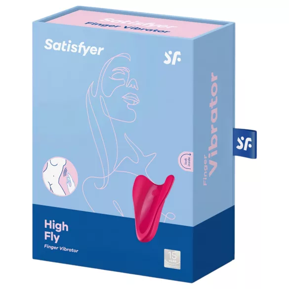 Satisfyer High Fly - oplaadbare, waterdichte clitorisvibrator (roze)