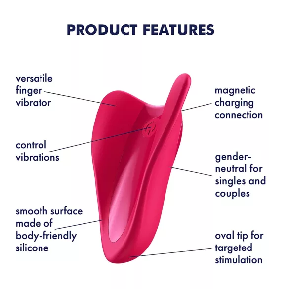 Satisfyer High Fly - oplaadbare, waterdichte clitorisvibrator (roze)