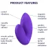 Satisfyer Love Riot - oplaadbare waterdichte vinger vibrator - paars