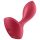 Satisfyer Backdoor Lover - anaal vibrator - oplaadbaar waterdicht - rood