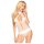 Penthouse Perfect Lover - body met halternek - wit - L/XL