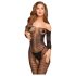 Penthouse Dreamy Diva - zigzag Carmen jumpsuit (zwart)