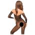 Penthouse Dreamy Diva - zigzag Carmen jumpsuit (zwart)