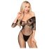 Penthouse High Profile - bloemen Carmen jumpsuit (zwart)