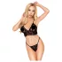 Penthouse Double Spice - lingerie set - kanten bh set - zwart - L/XL