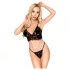 Penthouse Double Spice - lingerie set - kanten bh set - zwart - L/XL