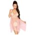 Penthouse Stoute Pop - kanten jurk en string (roze)