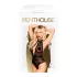 Penthouse Toxic Powder - halter body - zwart