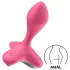 Satisfyer - anaal vibrator - oplaadbaar - roze