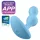 Satisfyer Deep Diver - App-gestuurde anaalvibrator (blauw)