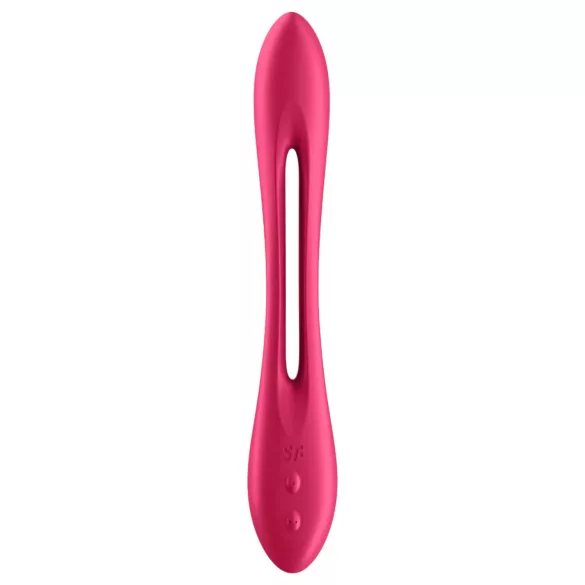 Satisfyer Elastic Joy - vibrerend duo speeltje - flexibel oplaadbaar - rood