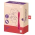 Satisfyer Elastic Joy - vibrerend duo speeltje - flexibel oplaadbaar - rood