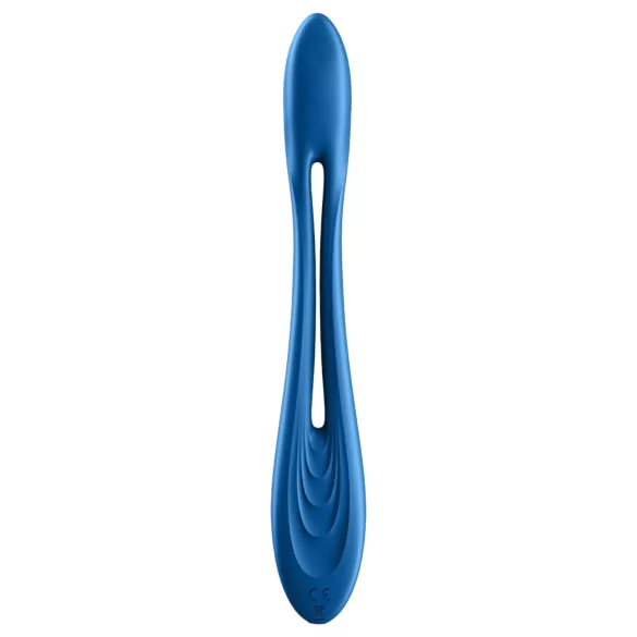 Satisfyer - paarvibrator - flexibel, oplaadbaar - blauw