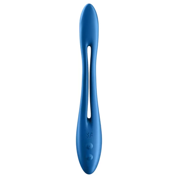 Satisfyer - paarvibrator - flexibel, oplaadbaar - blauw