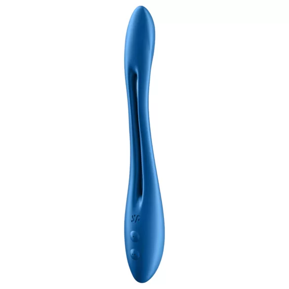 Satisfyer - paarvibrator - flexibel, oplaadbaar - blauw