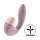 Satisfyer Supernova - oplaadbare luchtgolven 2in1 vibrator (roze)