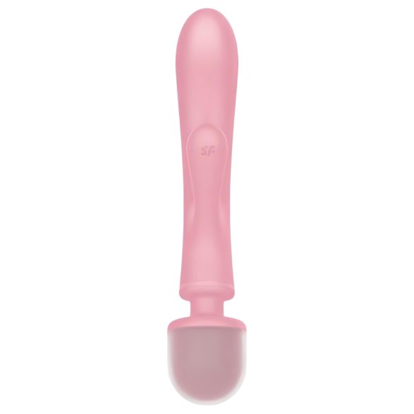Satisfyer Triple Lover - G-spot en clitorale vibrator - siliconen - roze