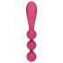 Satisfyer Tri Ball 1 - oplaadbare, multifunctionele vibrator (rood)