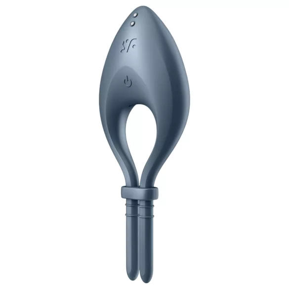 Satisfyer Bullseye - vibrerende penisring - oplaadbaar - grijs