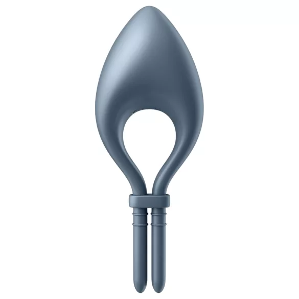 Satisfyer Bullseye - vibrerende penisring - oplaadbaar - grijs