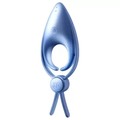 Satisfyer Sniper - vibrerende oplaadbare penisring - blauw