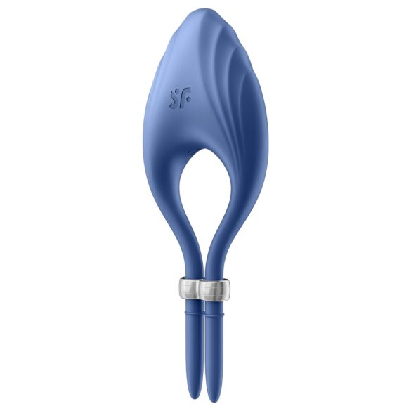 Satisfyer Duelist - oplaadbare vibrerende penisring (blauw)