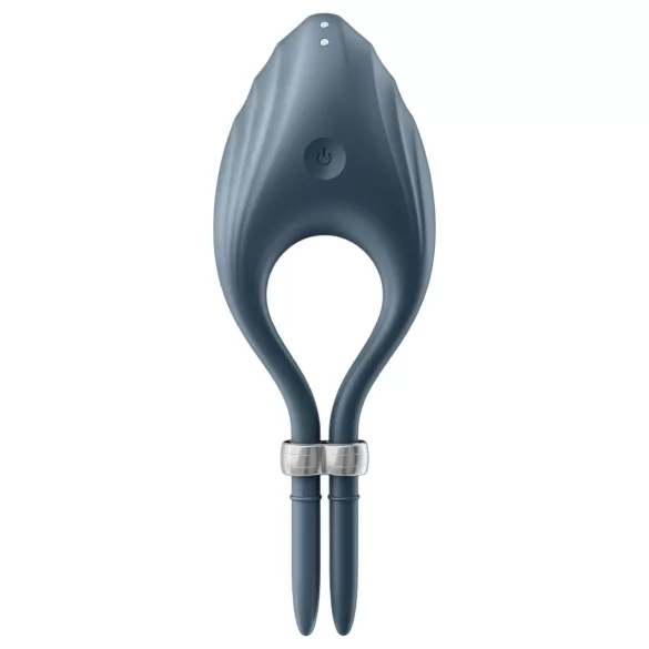 Satisfyer Duelist - vibrerende penisring - oplaadbaar - grijs