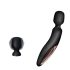 Satisfyer Wand-erland - zwarte massagevibrator