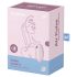 Satisfyer Vulva Lover 3 - Oplaadbare luchtdruk clitoris-stimulator (roze)