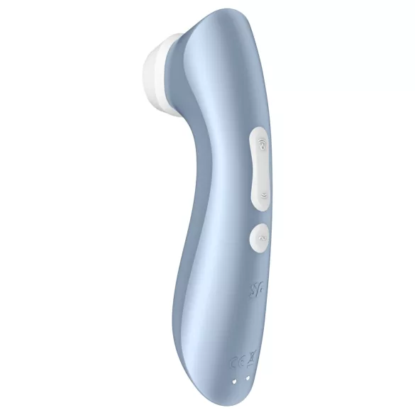 Satisfyer Pro 2+ - luchtdruk clitorisstimulator - blauw