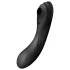 Satisfyer Curvy Trinity 4 - luchtdruk vibrator en stimulator - zwart