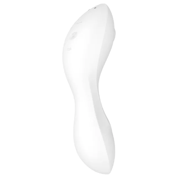 Satisfyer Curvy Trinity 5+ - App-gestuurde 2-in-1 vibrator (wit)