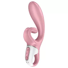   Satisfyer Hug Me - vibrator met clitorisstimulator - oplaadbaar - roze