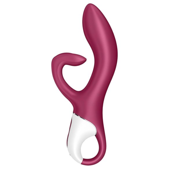 Satisfyer Embrace Me - vibrator met clitorisstimulator - oplaadbaar - rood