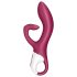 Satisfyer Embrace Me - vibrator met clitorisstimulator - oplaadbaar - rood