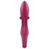 Satisfyer Embrace Me - vibrator met clitorisstimulator - oplaadbaar - rood