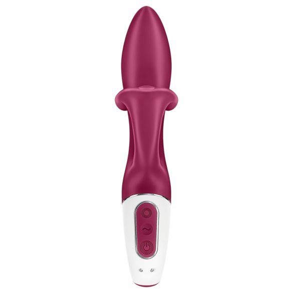 Satisfyer Embrace Me - vibrator met clitorisstimulator - oplaadbaar - rood