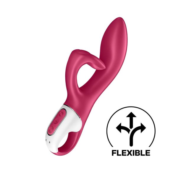 Satisfyer Embrace Me - vibrator met clitorisstimulator - oplaadbaar - rood