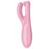 Satisfyer Threesome 4 - slimme clitoris vibrator (roze)